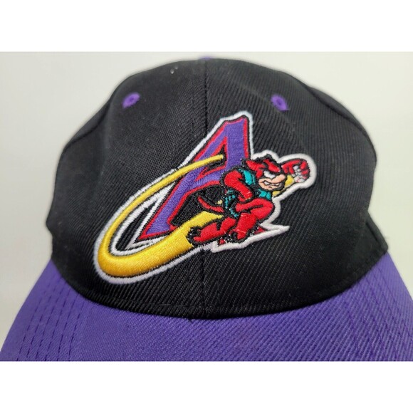 Akron Aeros Adjustable Home Replica Hat Cap Minor League Baseball Bimm Ridder - Picture 3 of 11
